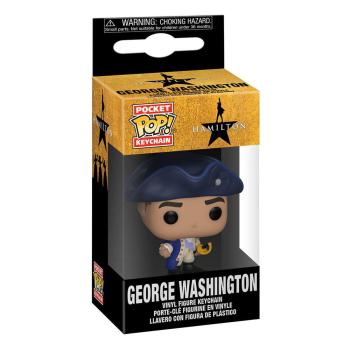 Funko POP Pocket Keychain Schlüsselanhänger Vinyl - Hamilton George Washington - 4cm